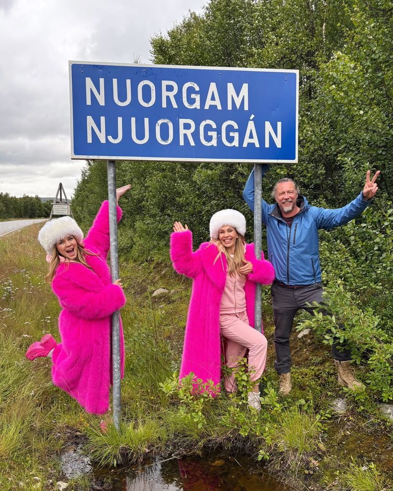 Kukka Kerrallaan perillä Nuorgamissa